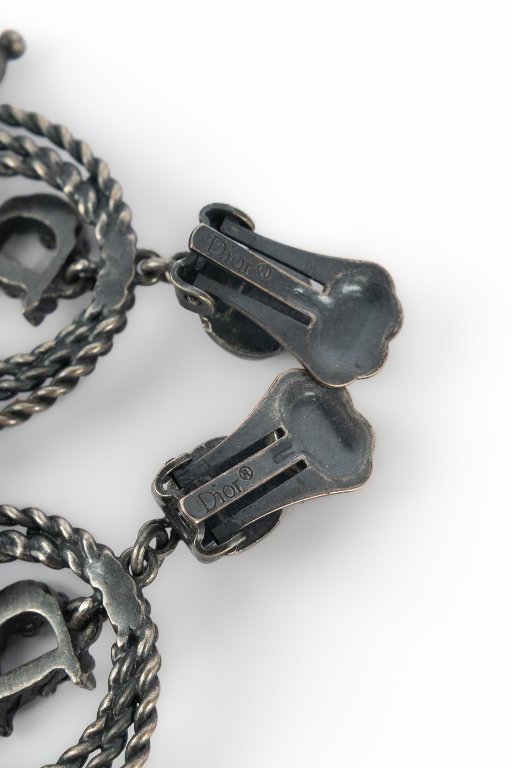 Christian Dior earrings For Sale 2