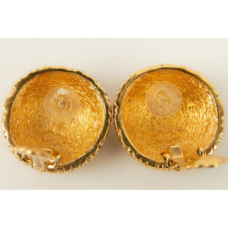 Christian Dior Earrings in Golden Metal 2