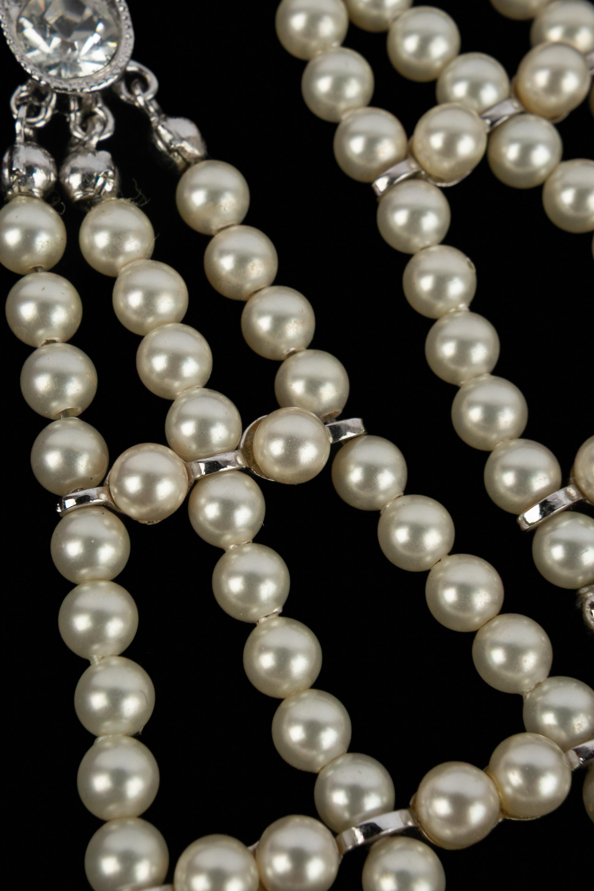 Boucles d'oreilles Christian Dior Printemps 2008 en vente 2