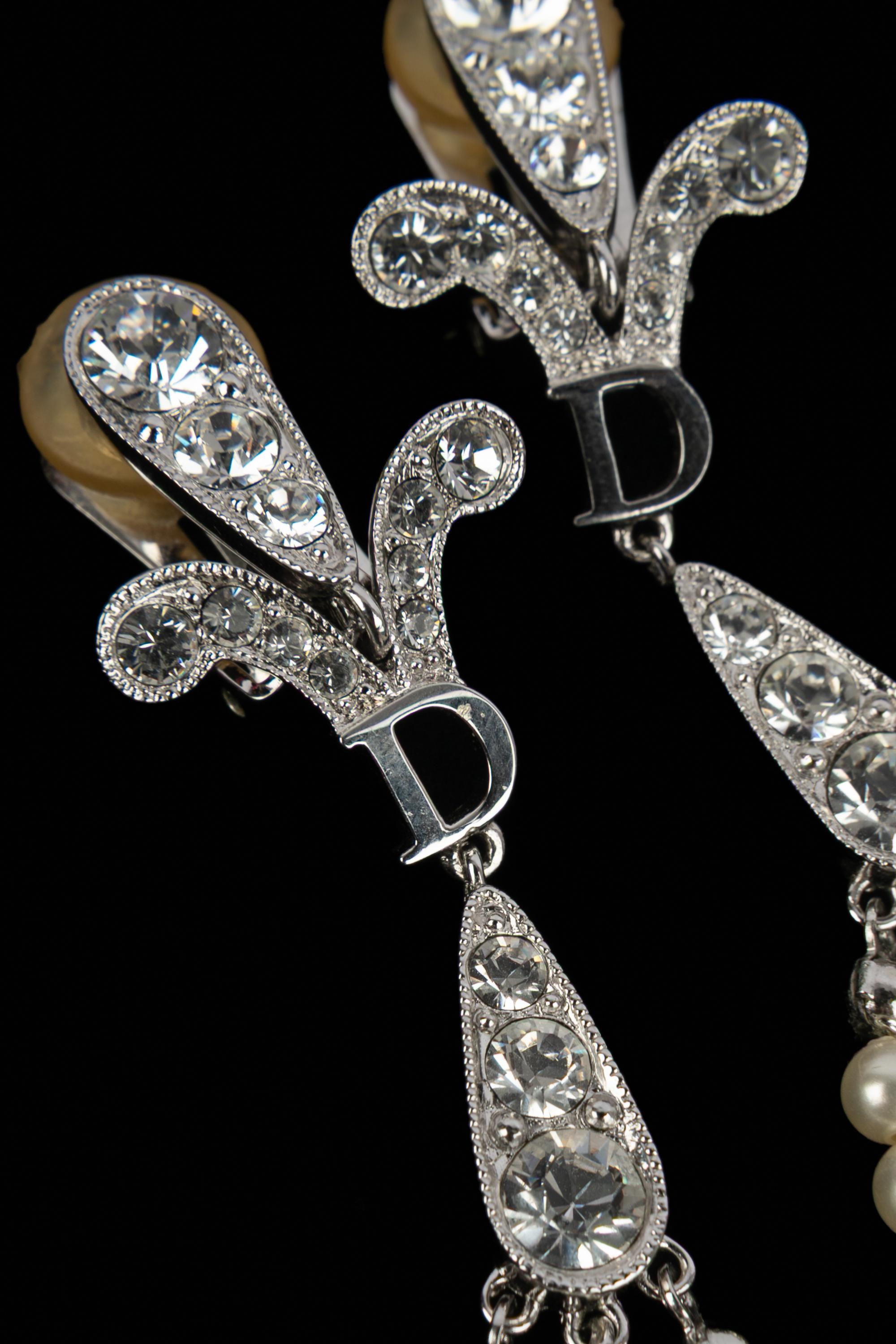 Boucles d'oreilles Christian Dior Printemps 2008 en vente 3