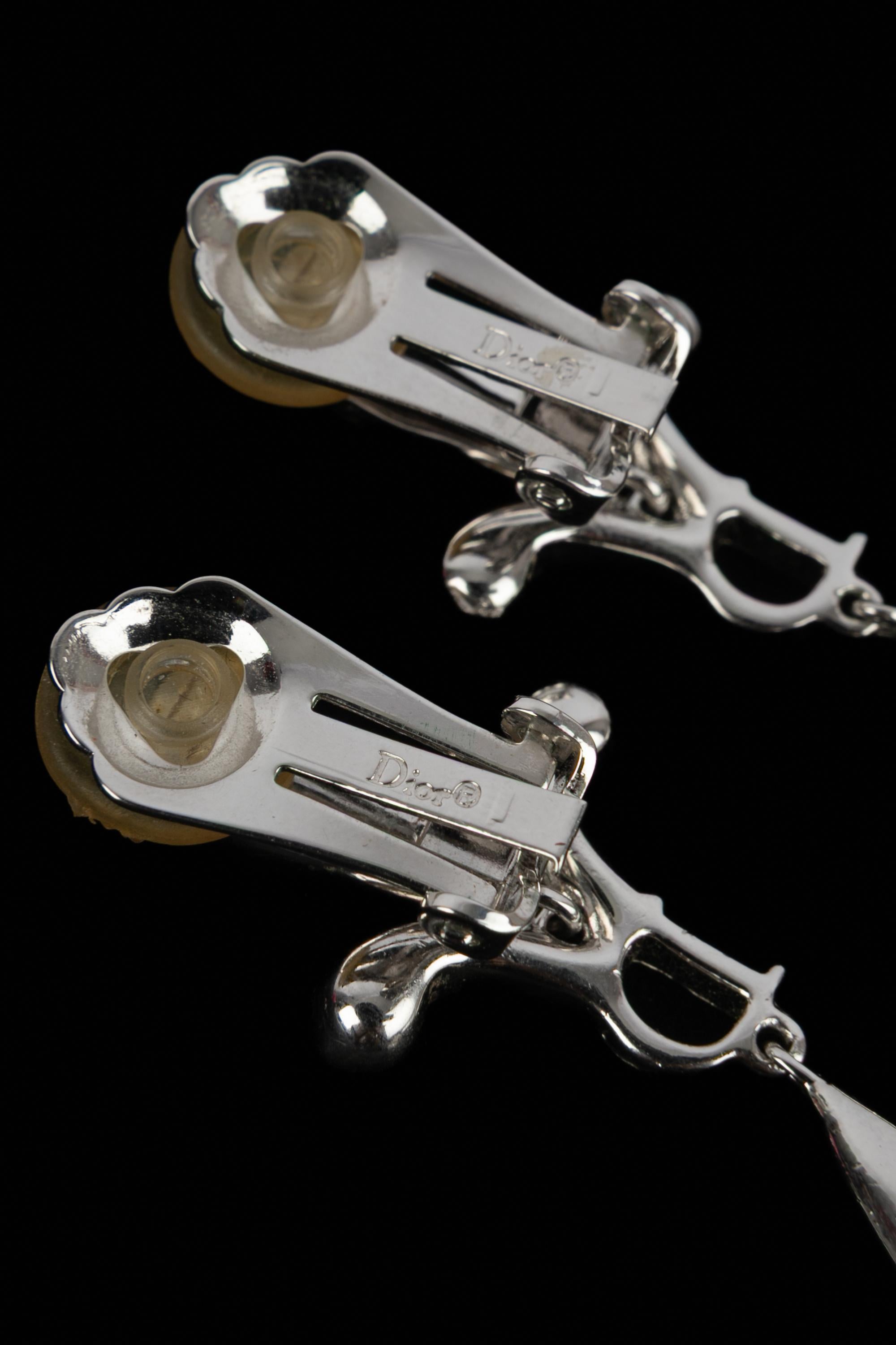 Boucles d'oreilles Christian Dior Printemps 2008 en vente 4