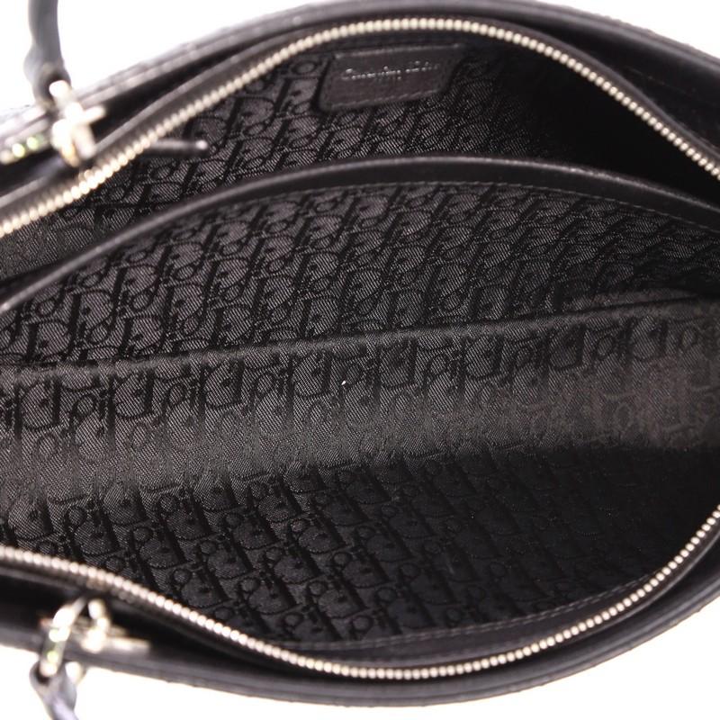 Women's or Men's Christian Dior East West Lady Dior Handbag Stitched Cannage Leather Small