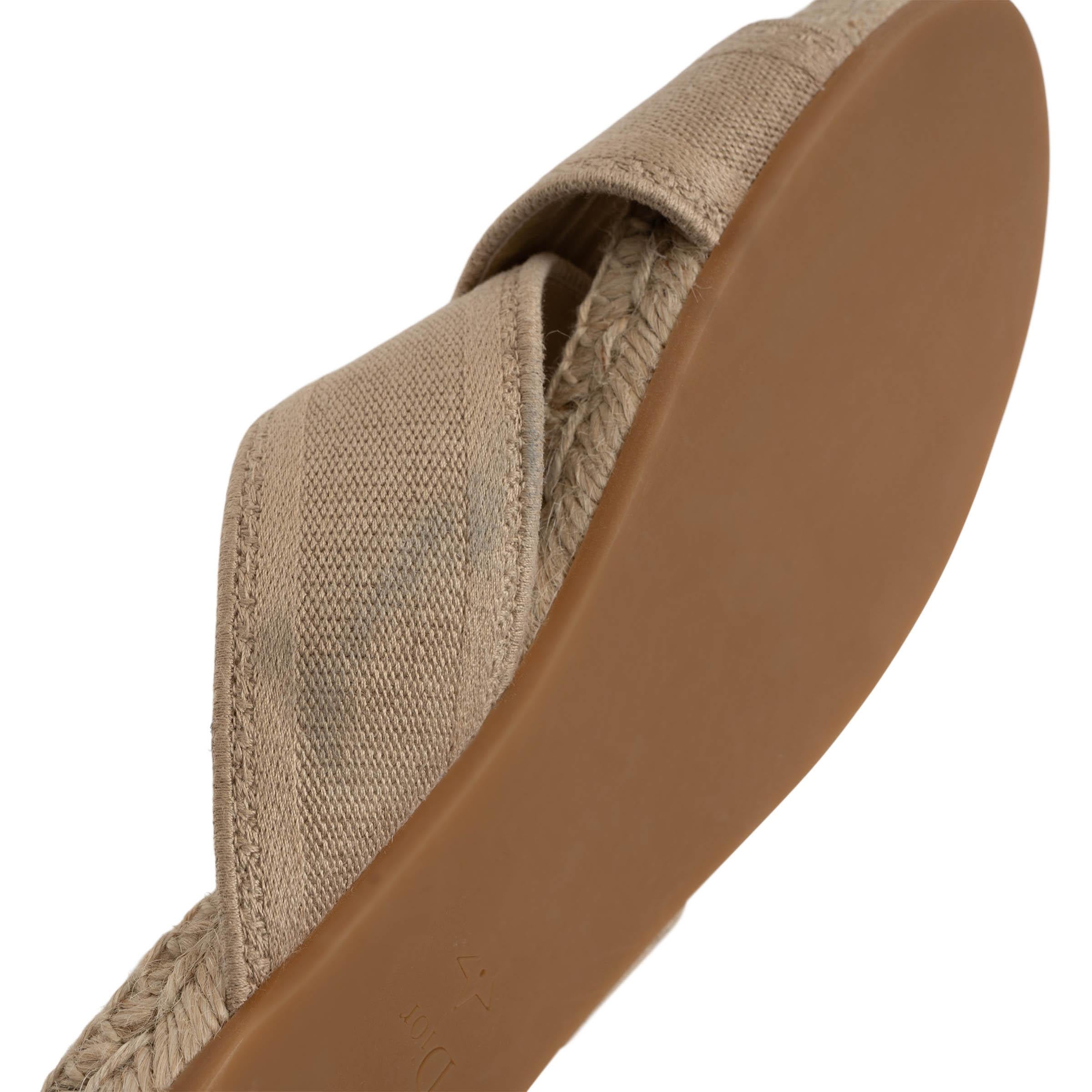 CHRISTIAN DIOR Crudo beige GRANVILLE Sandalias Slide Zapatos 42 fit 41 en venta 5