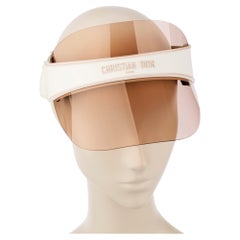 Christian Dior Ecru Club V1U Visiera parasole colorata