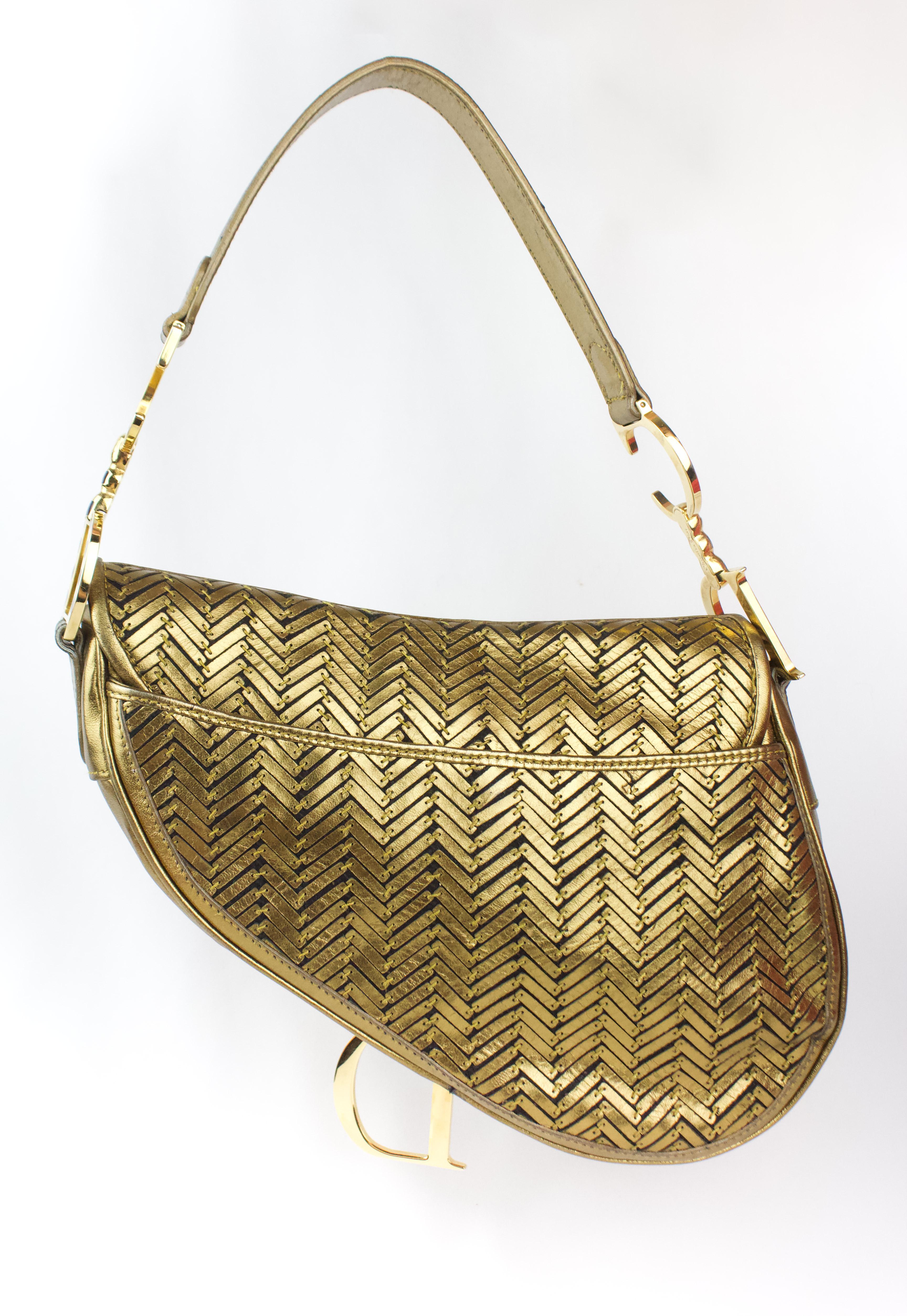 Christian Dior Egypt Country Saddle Bag In Good Condition For Sale In Norwich, GB