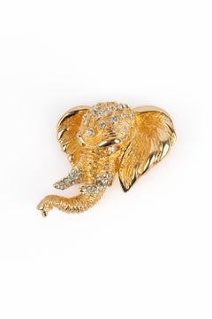 Christian Dior 'elephant' brooch