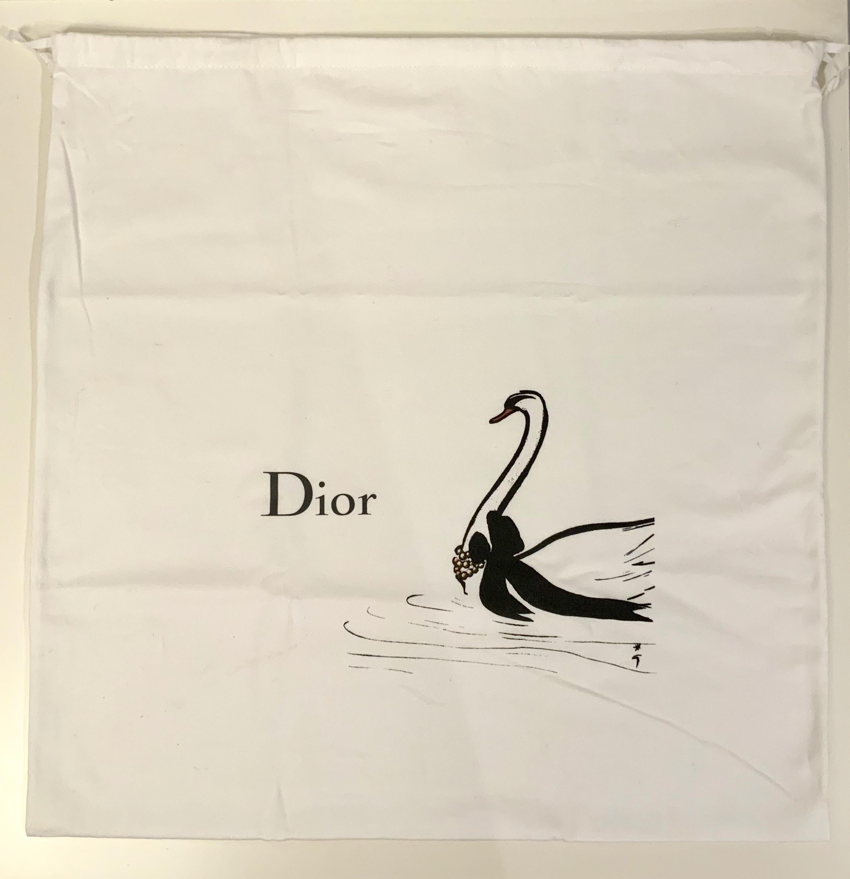 Christian Dior Embroidered Canvas Tote Bag Special Edition NEW 6