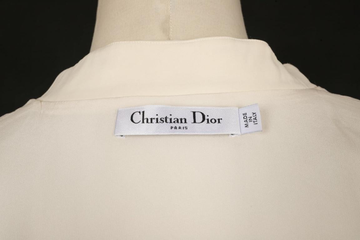 Top in seta ricamata di Christian Dior in vendita 2