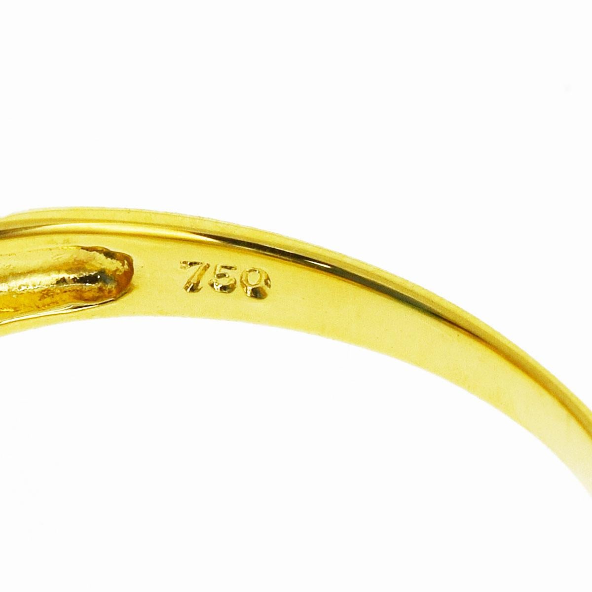 Christian Dior Emerald 18 Karat Yellow Gold Ring 1