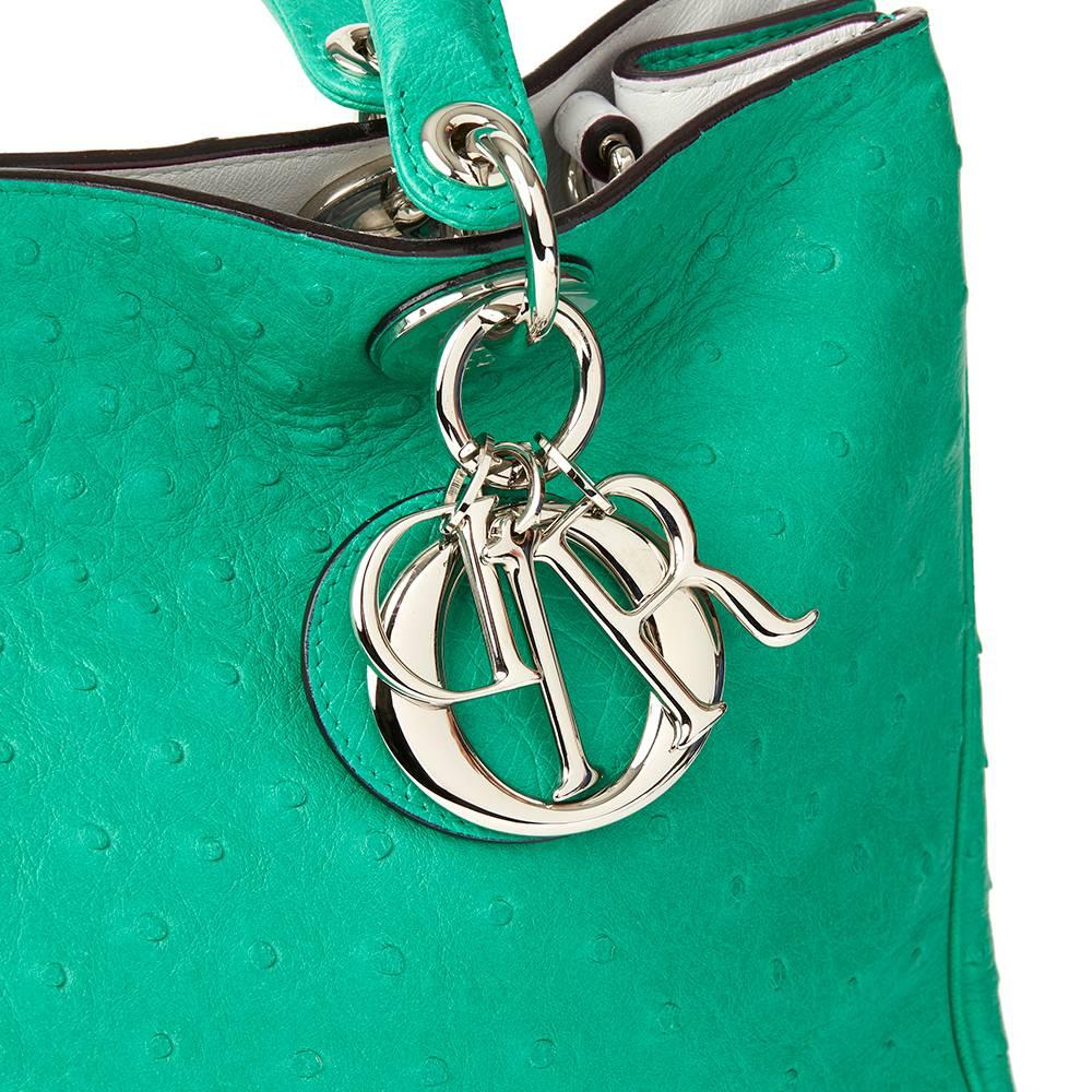 lady dior emerald green