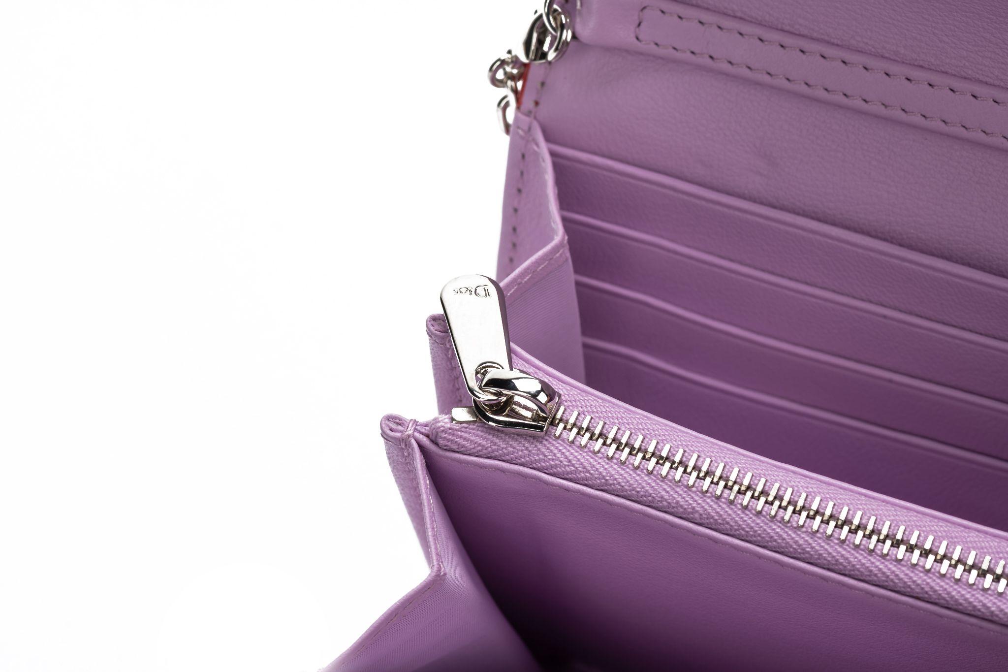 Christian Dior Envelope Wallet On Chain For Sale 5