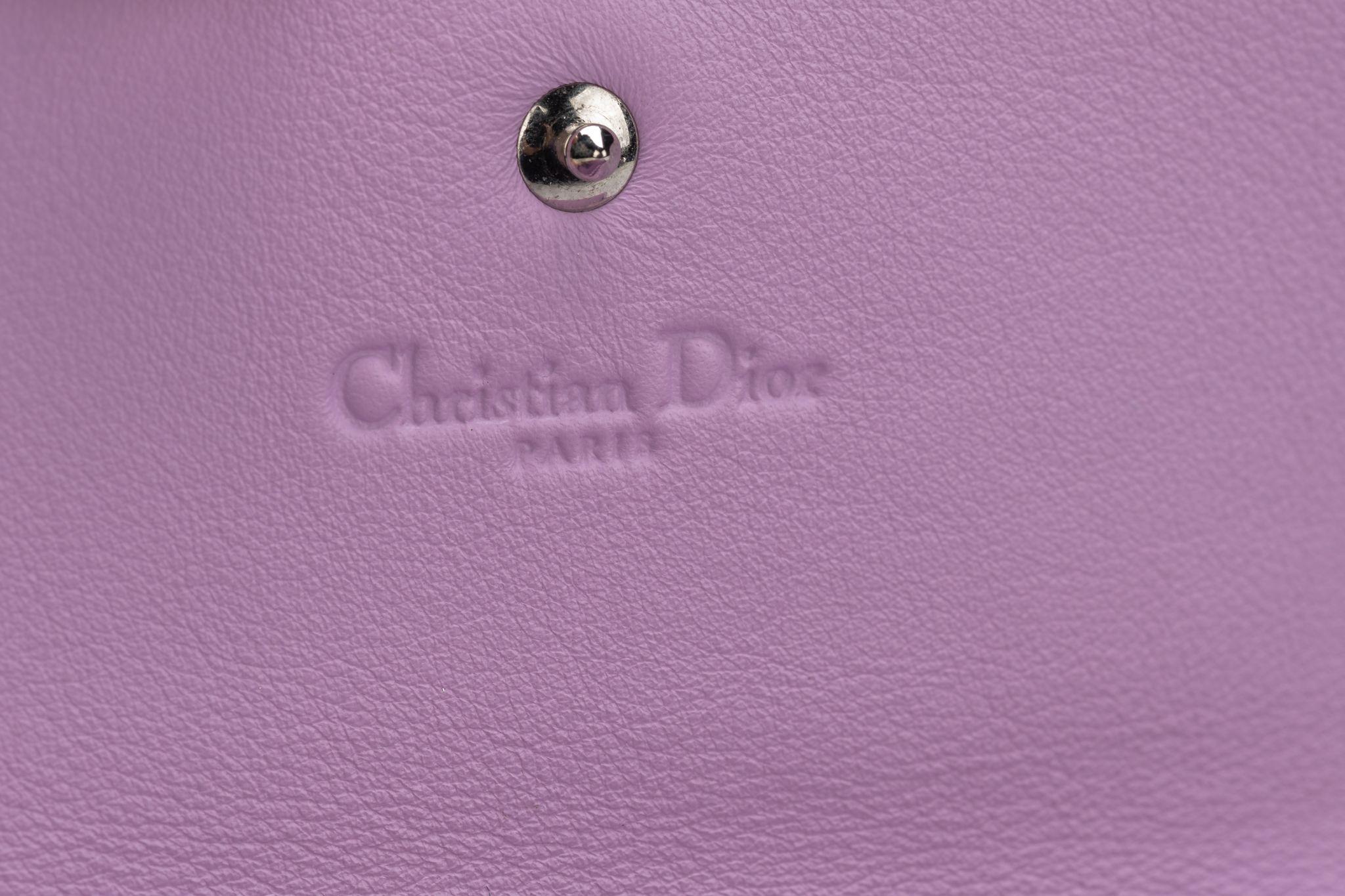 Christian Dior Envelope Wallet On Chain For Sale 6
