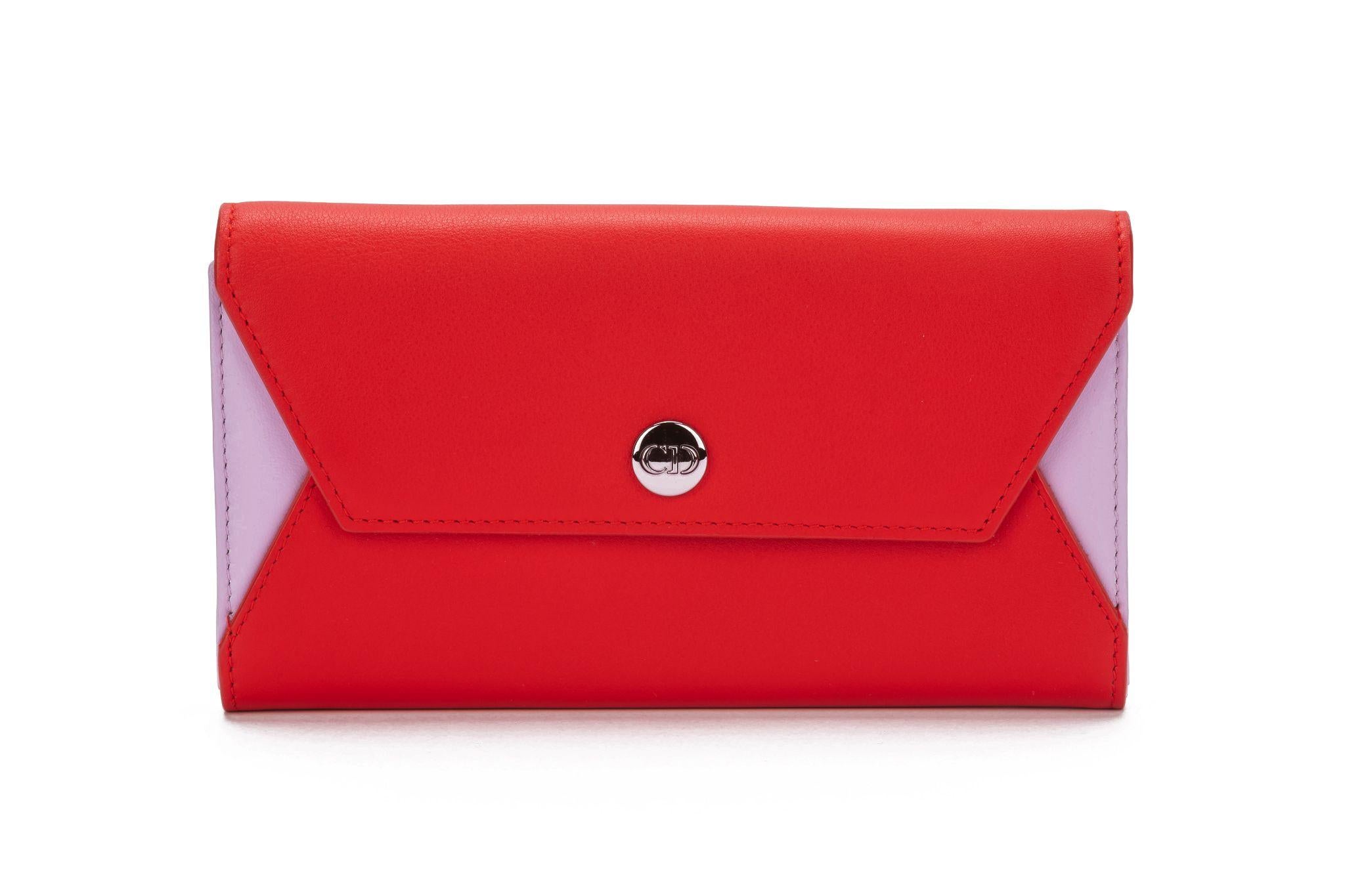 Women's Christian Dior Envelope Wallet On Chain For Sale