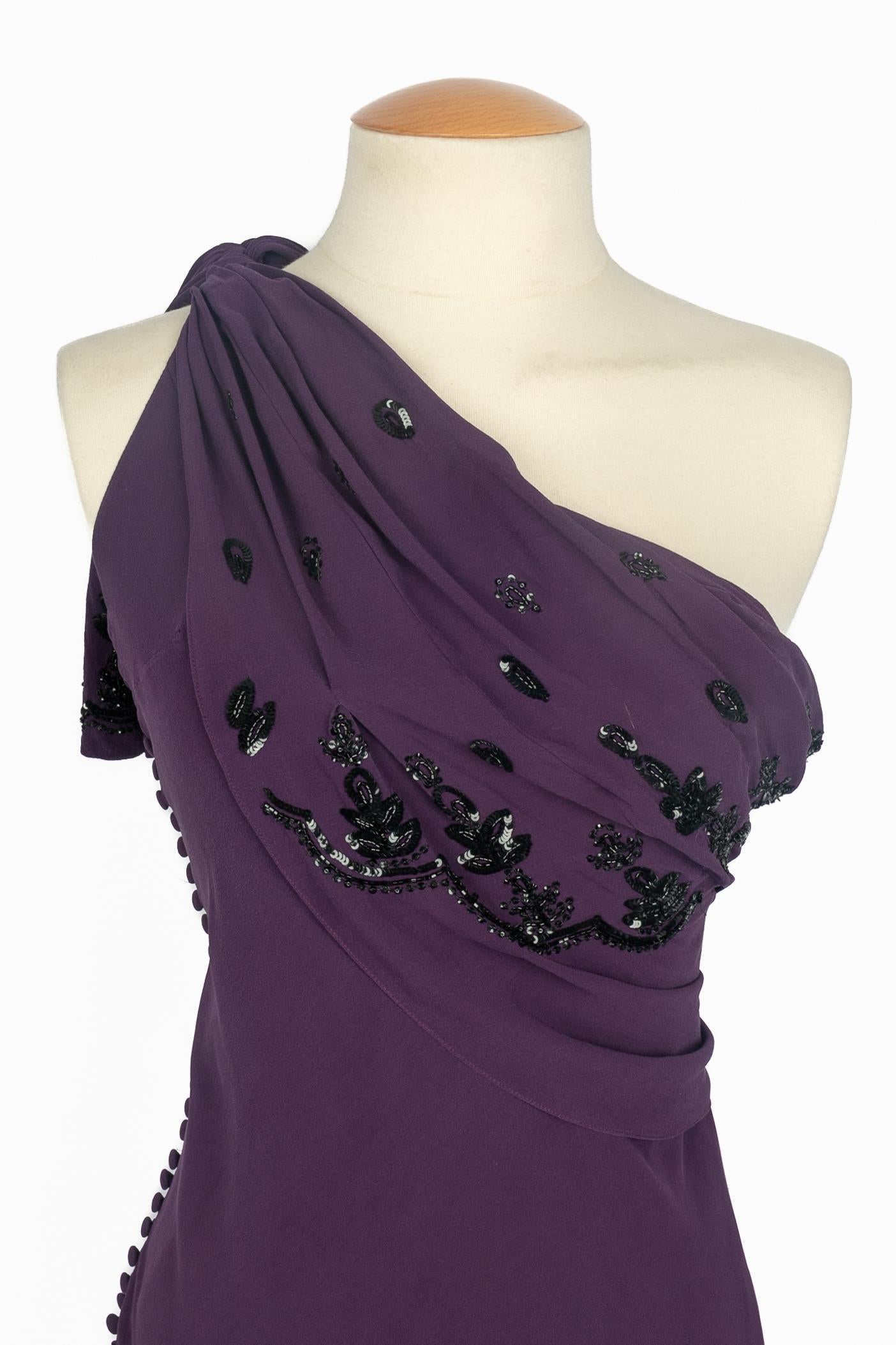 Christian Dior Abendkleid 2008 (Schwarz) im Angebot