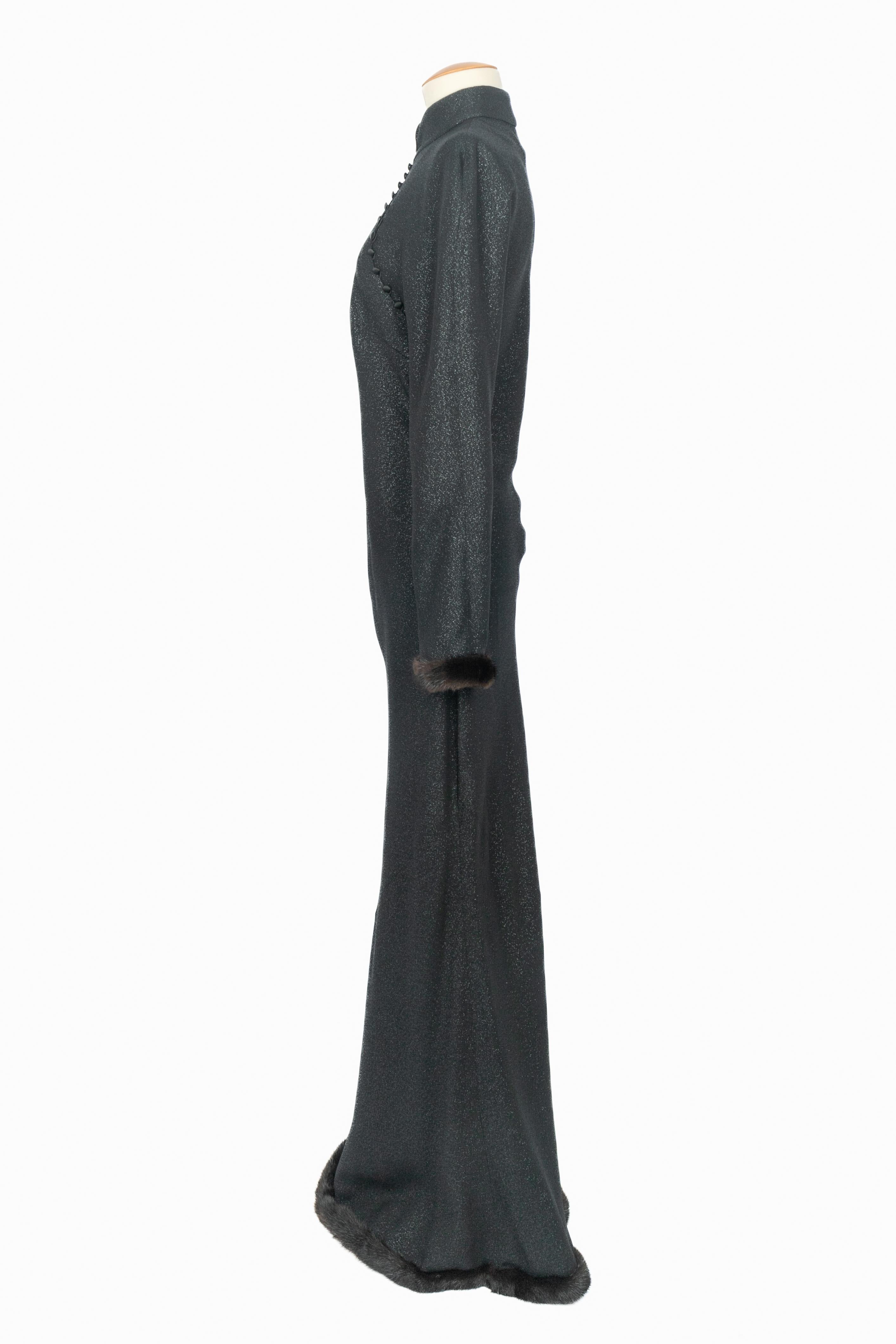 Abito da sera Christian Dior inverno 1997 in vendita 3