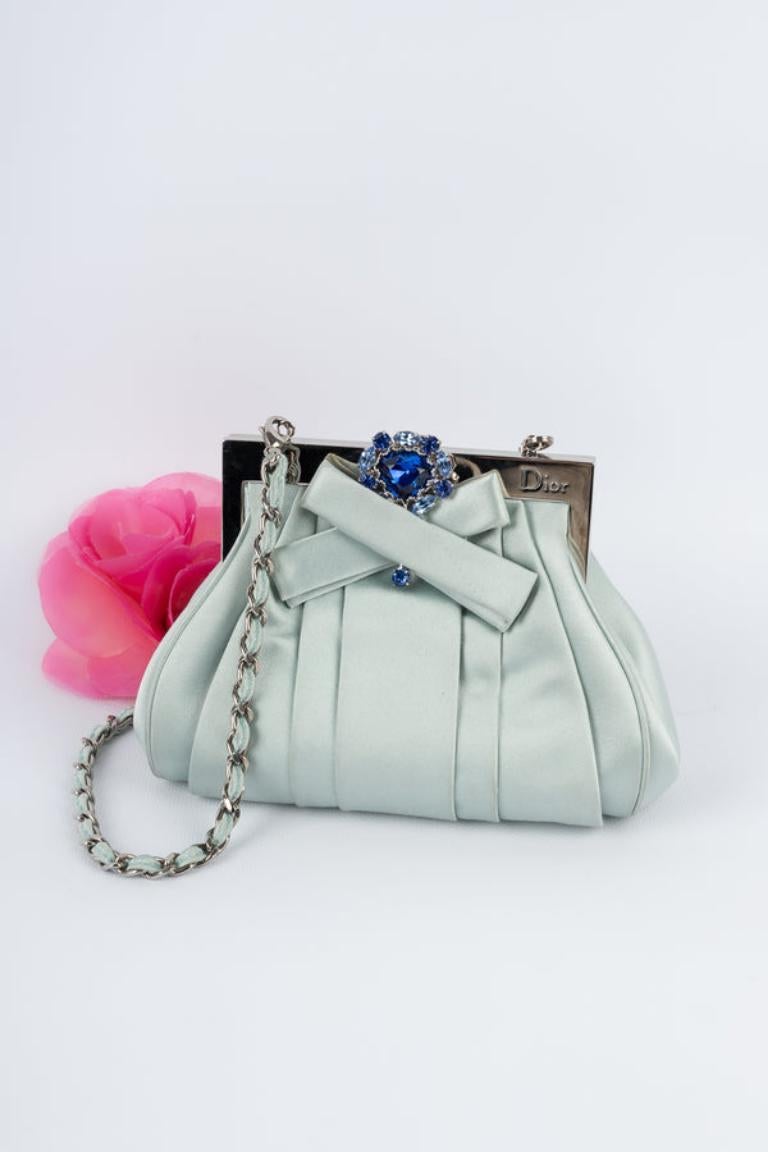 Christian Dior Evening Silk Satin Bag, 2007 For Sale 6