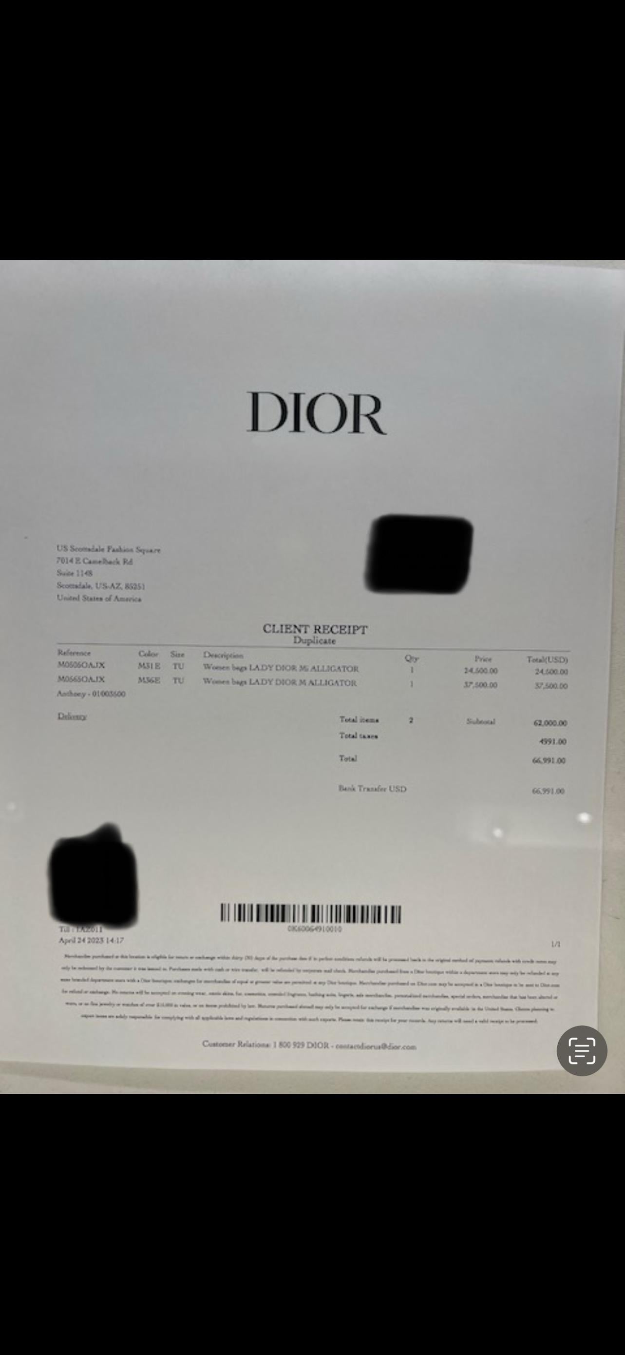 Christian Dior Exotic Lady Dior Blue Iridescent Gold Crocodile Leather Handbag For Sale 8