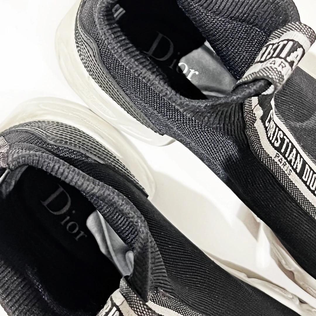 black christian dior sneakers