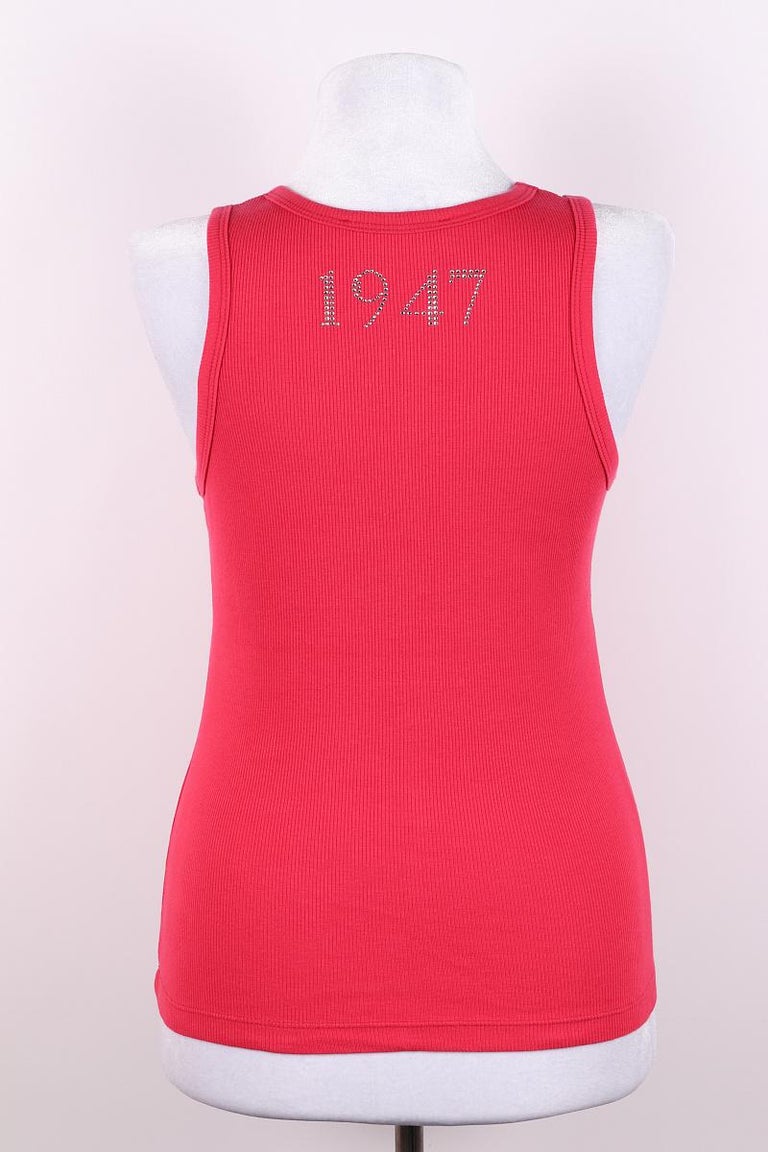 CHRISTIAN DIOR f/w 2003 J'ADORE DIOR Swarovski Tank Top as
