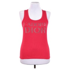 CHRISTIAN DIOR Herbst/Winter 2003 „J'ADORE DIOR“ Swarovski-Tanktop, wie bei Elizabeth Hurley