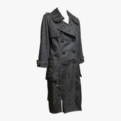 Christian Dior F/W 2005 Trench en jacquard Monogram