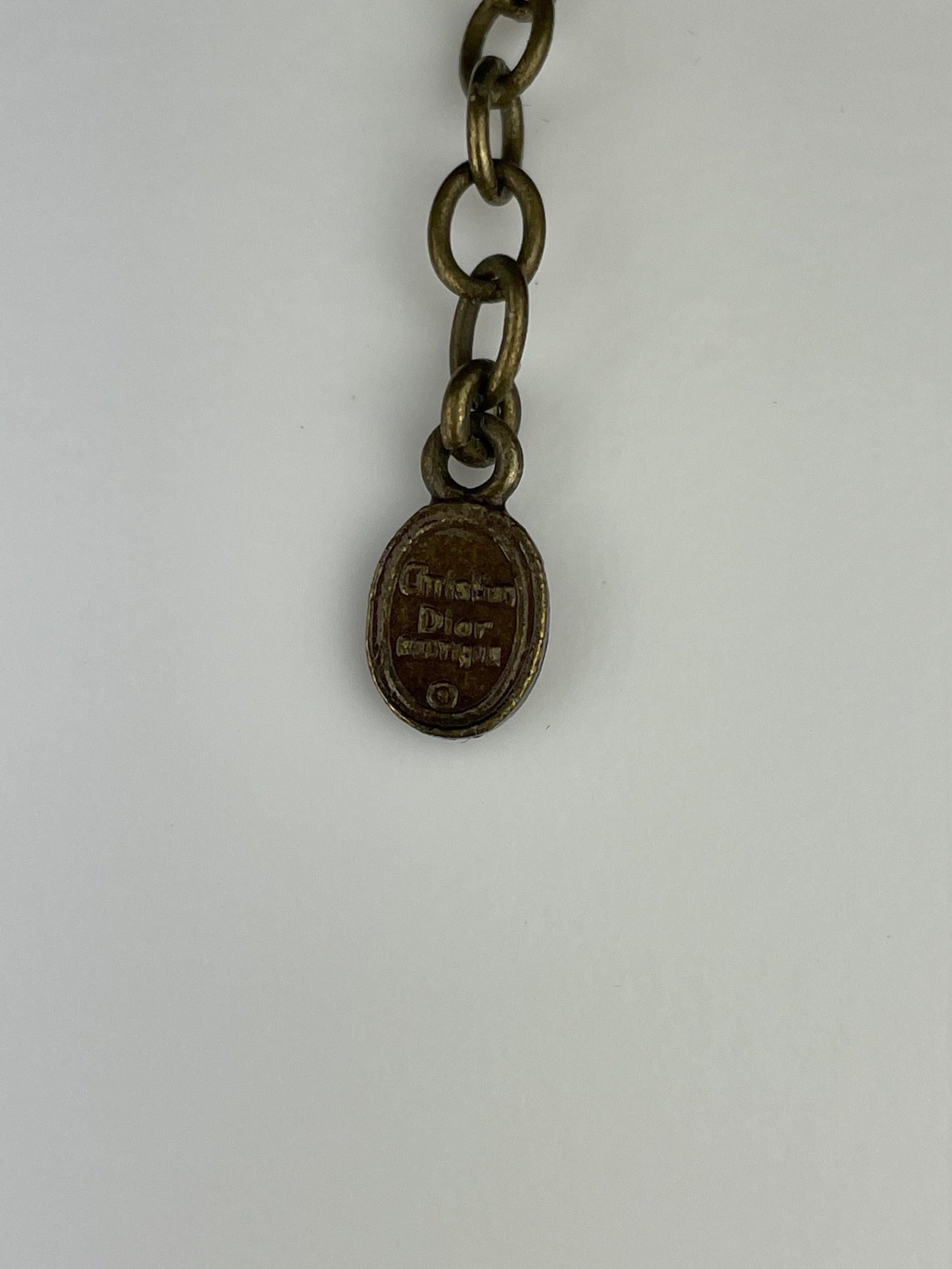 Women's or Men's Christian Dior Fall 2001 necklace