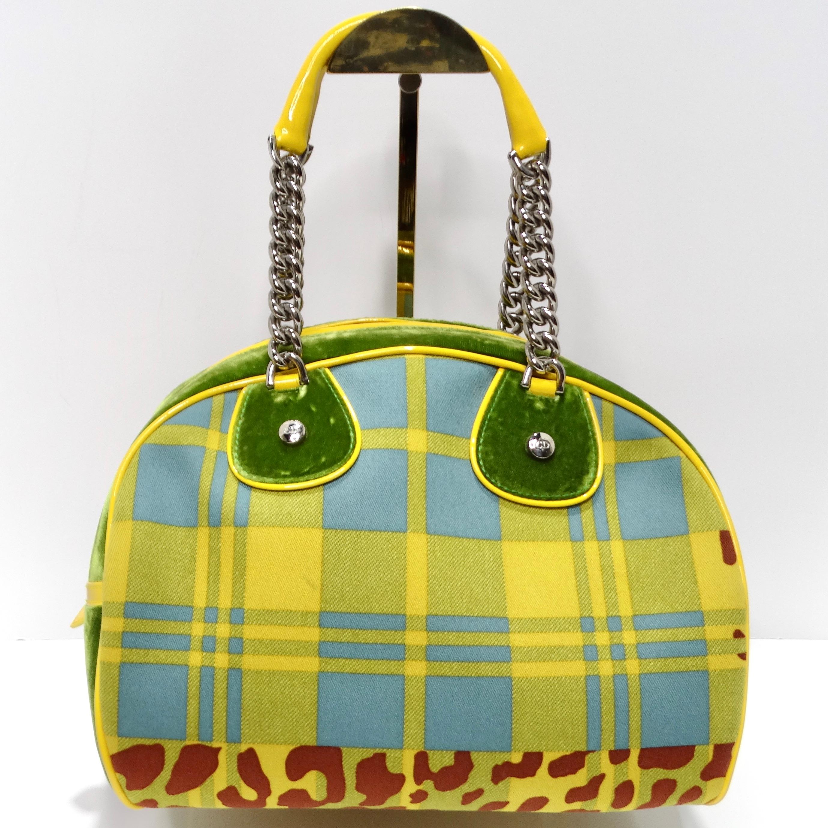 Christian Dior Fall 2004 Gambler Dice Bowler Bag For Sale 1