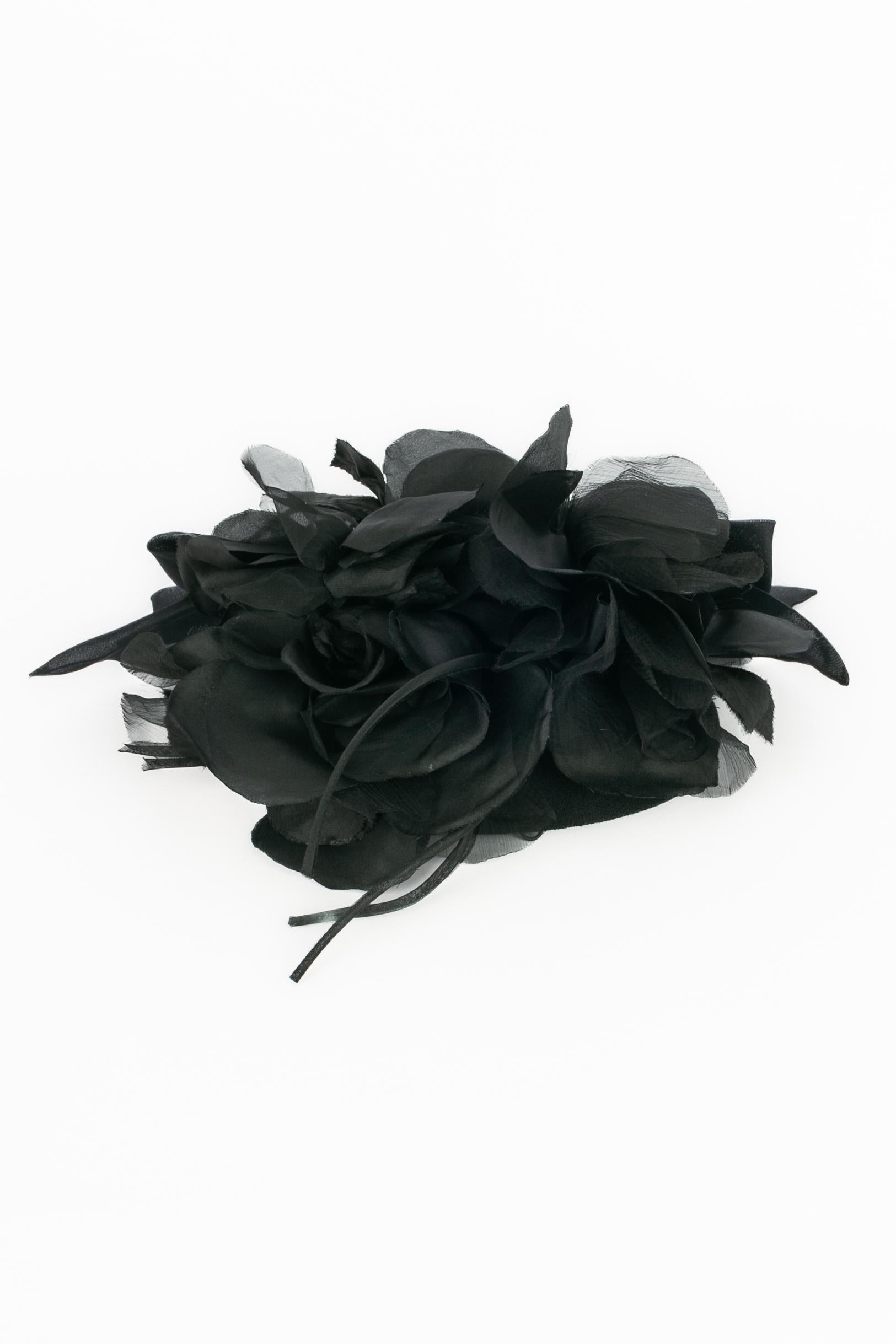 Christian Dior fascinator hat en Excelente estado para la venta en SAINT-OUEN-SUR-SEINE, FR