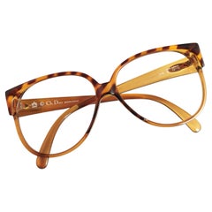 Christian Dior faux tortoiseshell glasses frames