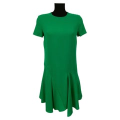 Christian Dior Fitted and Flared Green Dress  