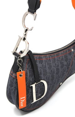 Christian Dior Flight Crossbody Saddle Bag, AW05