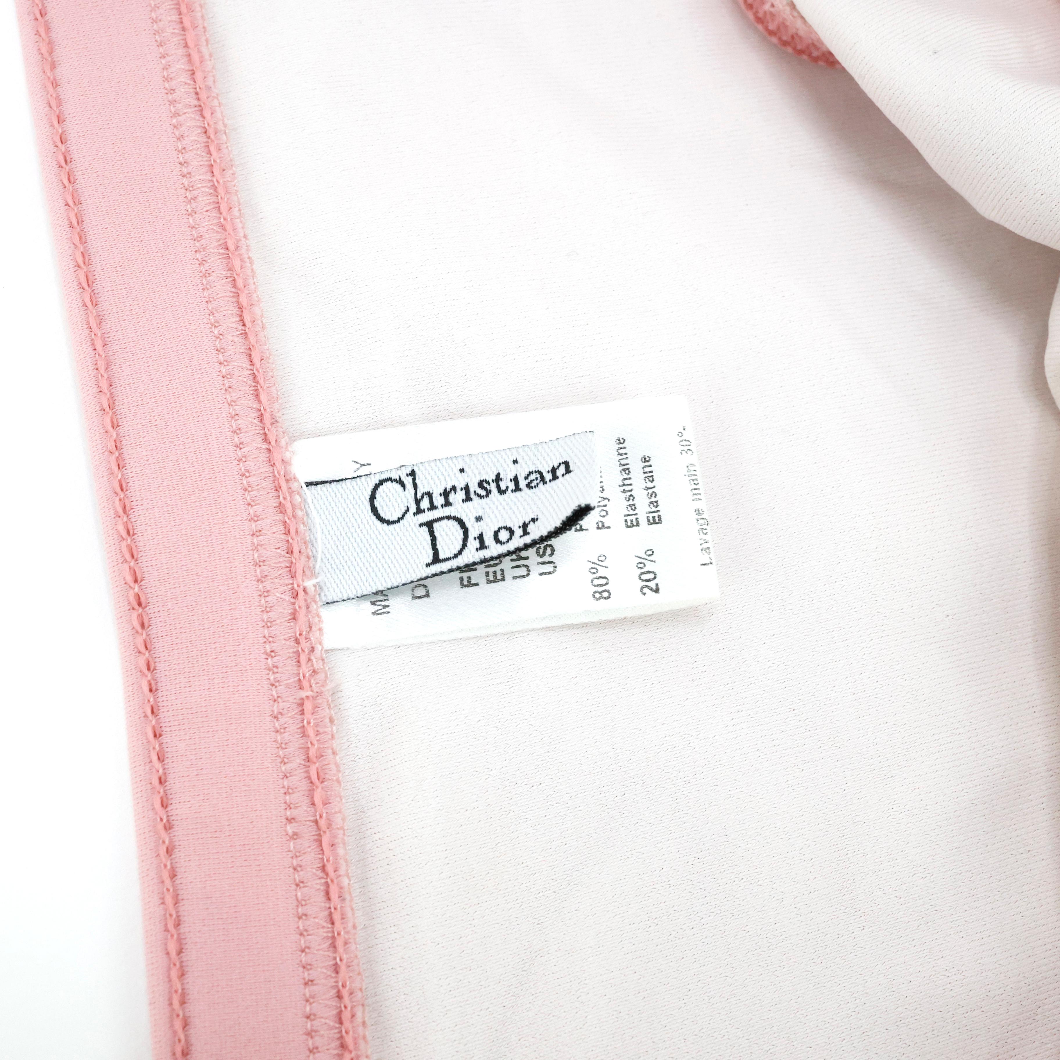 Women's Christian Dior Flight Pink Bikini For Sale