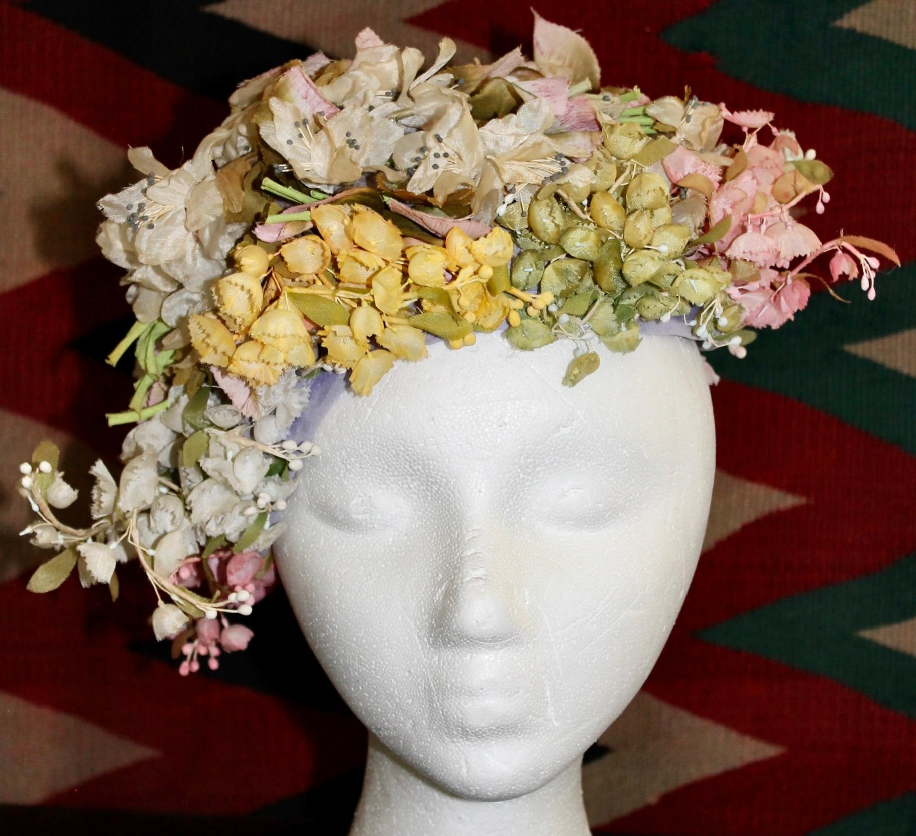 Christian Dior Floral Chapeaux 8