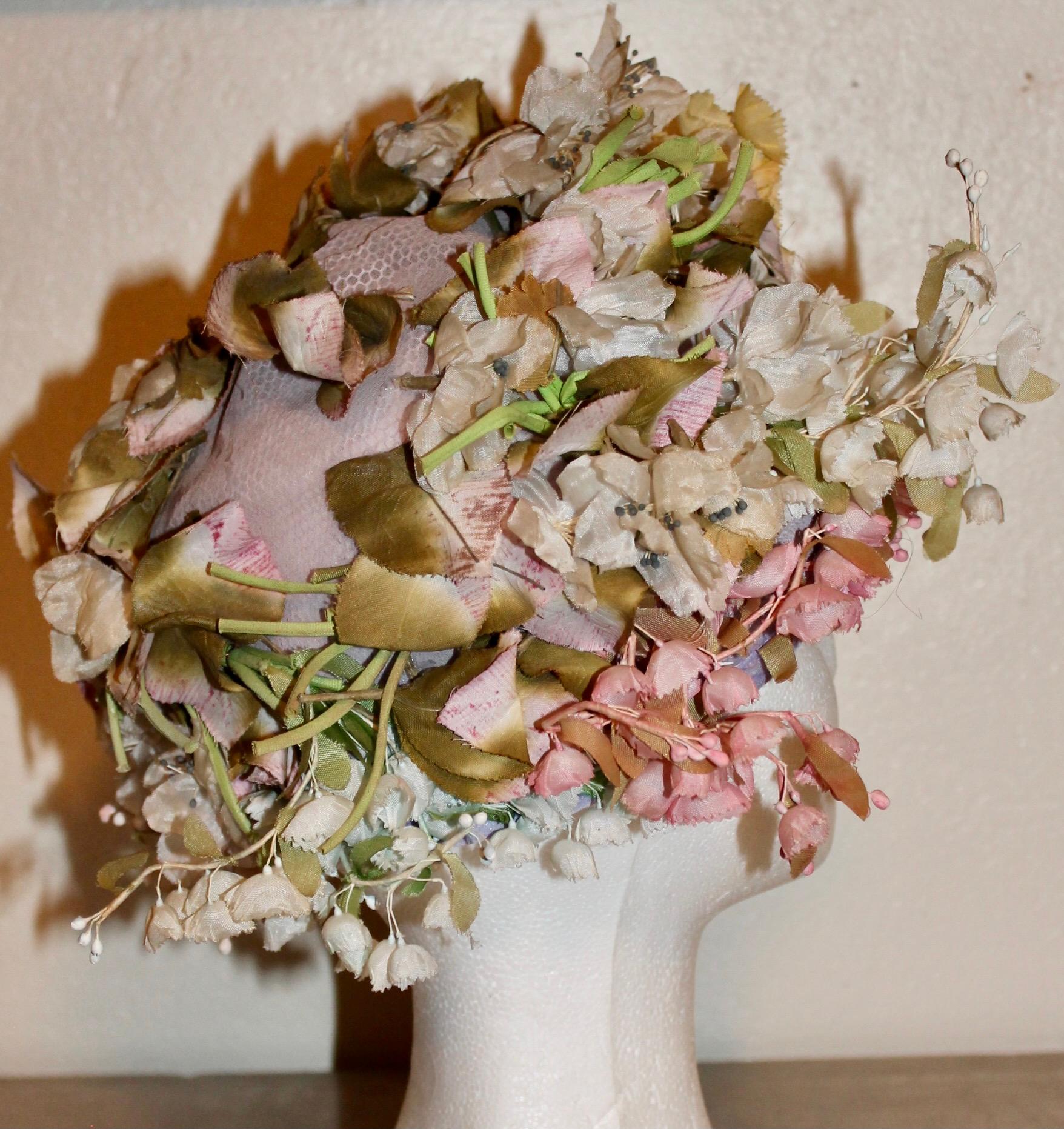 Christian Dior Floral Chapeaux 1