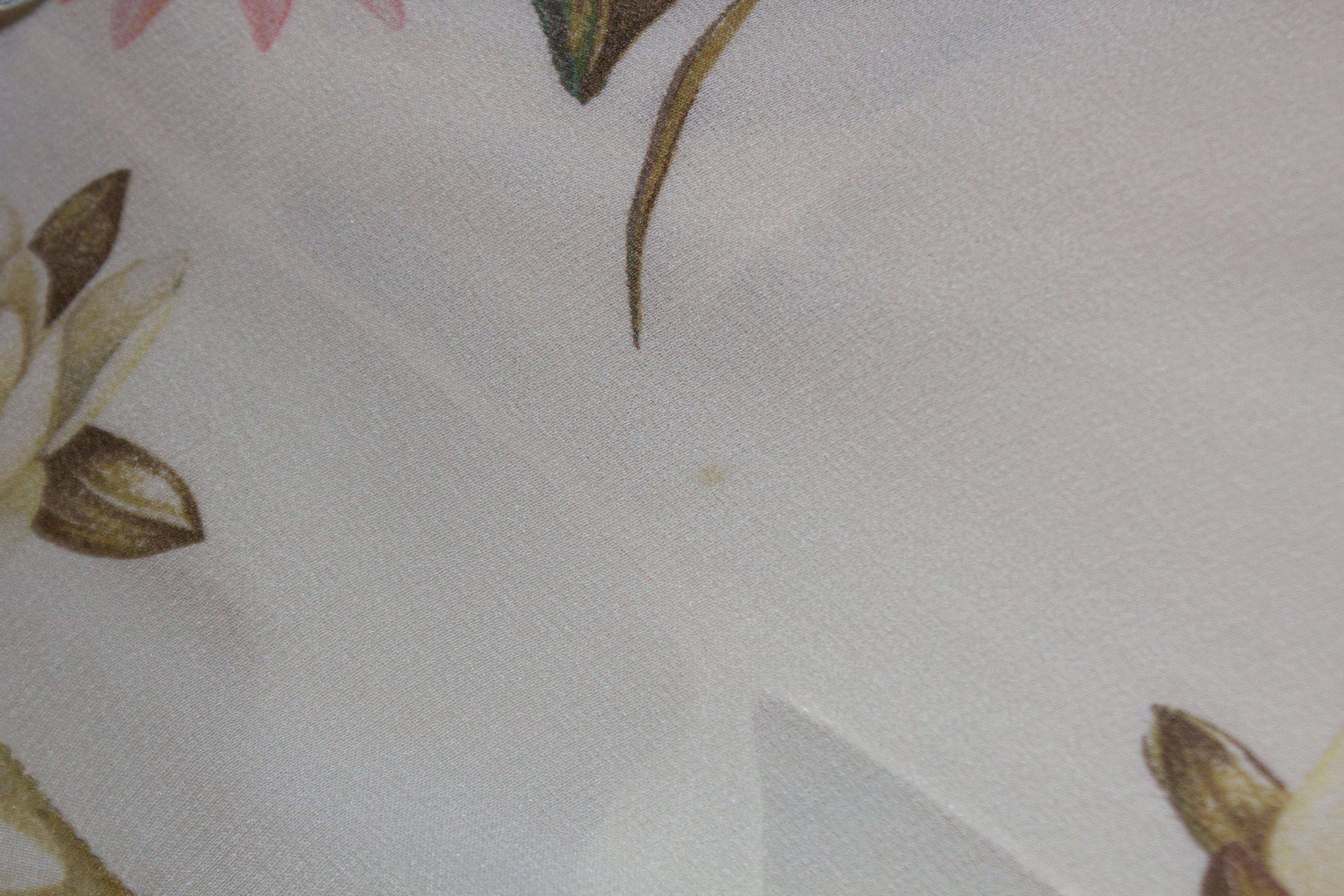 Christian Dior Floral Dress & Shawl 10