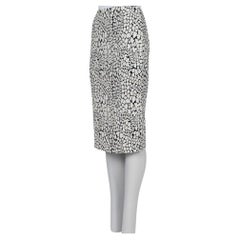 Jupe crayon à fleurs Christian Dior - Taille XS (FR 34)