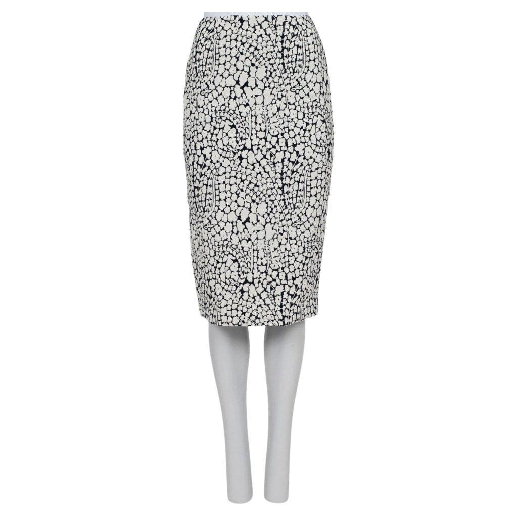 Jupe crayon à fleurs Christian Dior - Taille XS (FR 34)