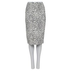 Falda lápiz floral Christian Dior - Talla XS (FR 34)