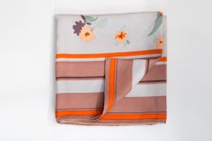 Christian Dior Floral Silk Scarf