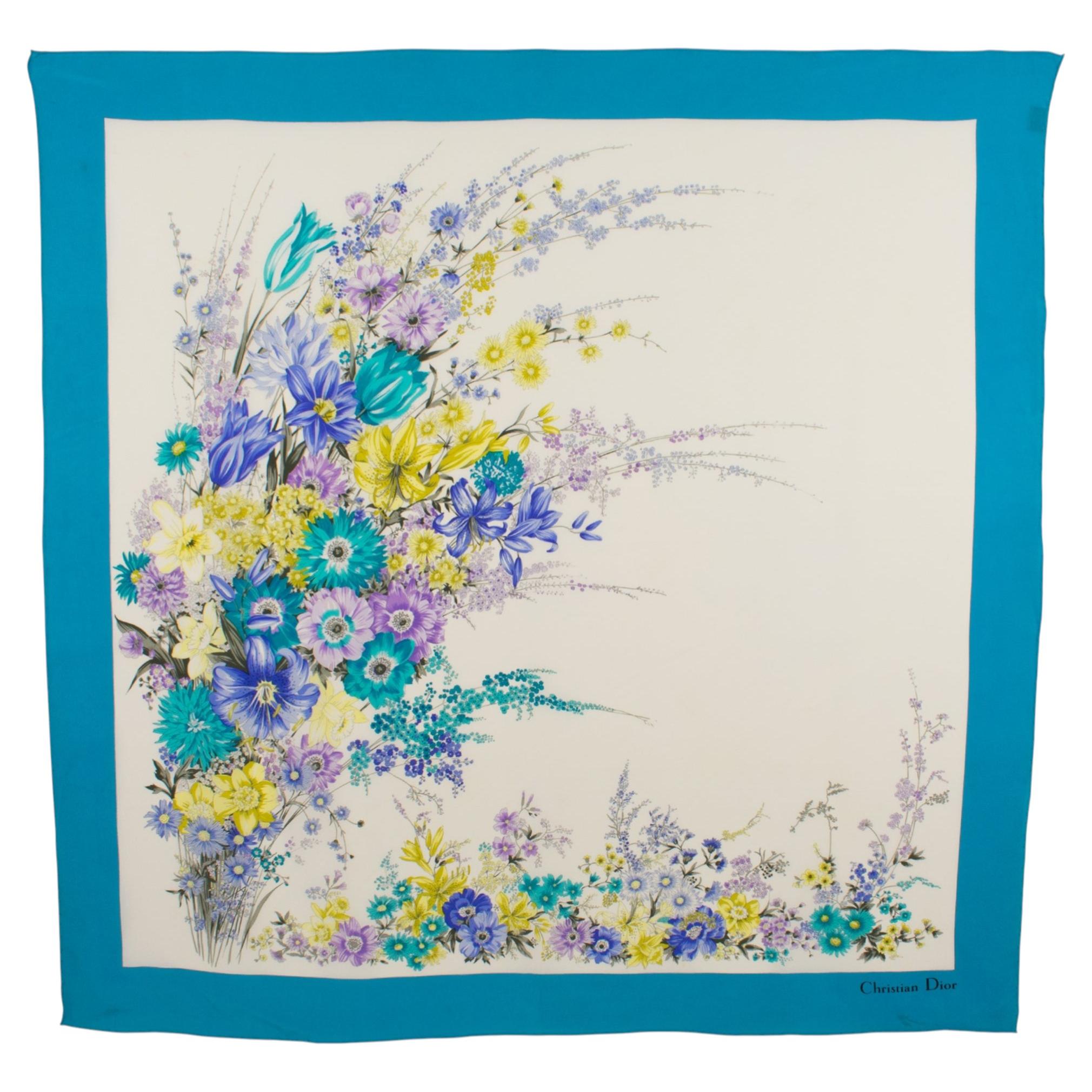 How do I authenticate a Dior scarf?