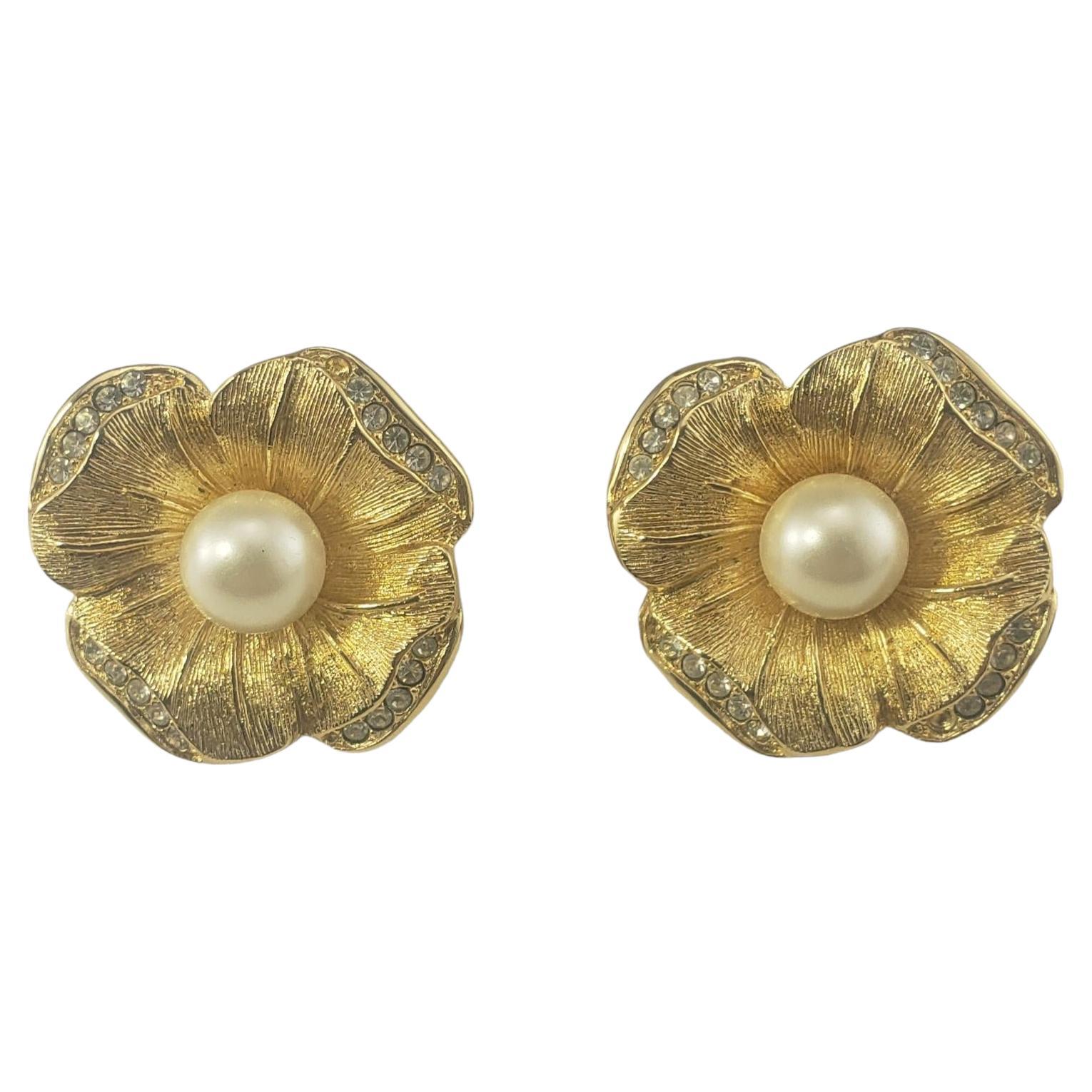 Christian Dior Flower Earrings #17100