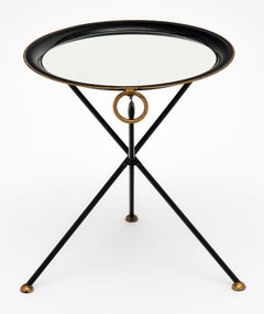Christian Dior Folding Metal Side Tables