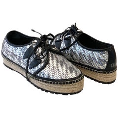 Used Christian Dior Folk Platform Sneakers