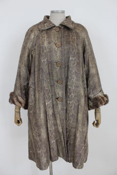 Christian Dior Fourrure Brown Fur Mink Coat