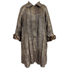 Christian Dior Fourrure Brown Fur Mink Coat
