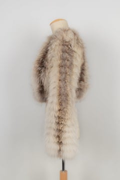 Christian Dior Fox Fur Jacket with Silk Lining, 2003