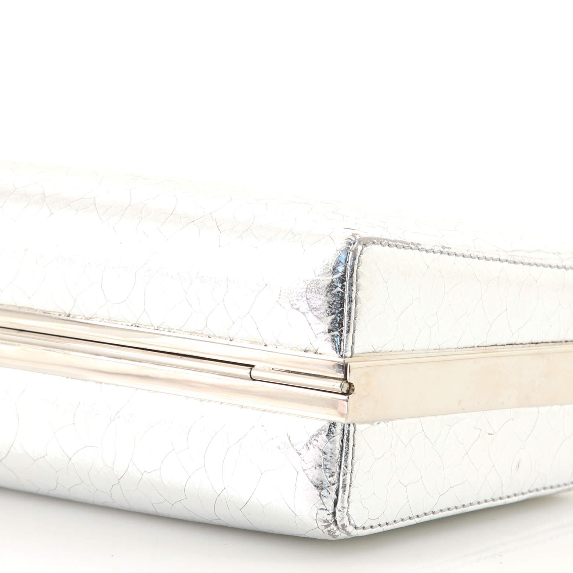 Christian Dior Frame Clutch Leather 1