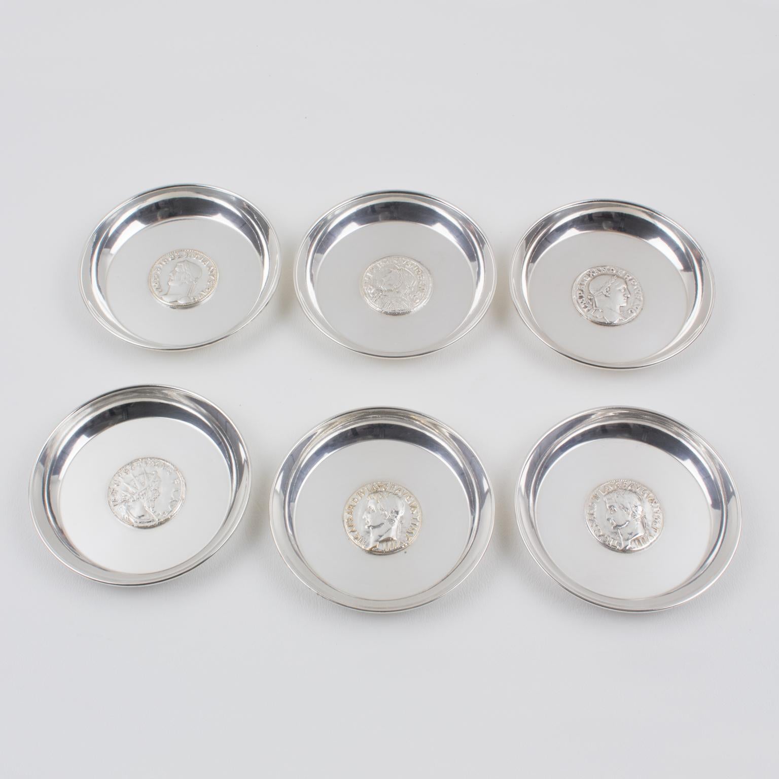 dior silver coaster