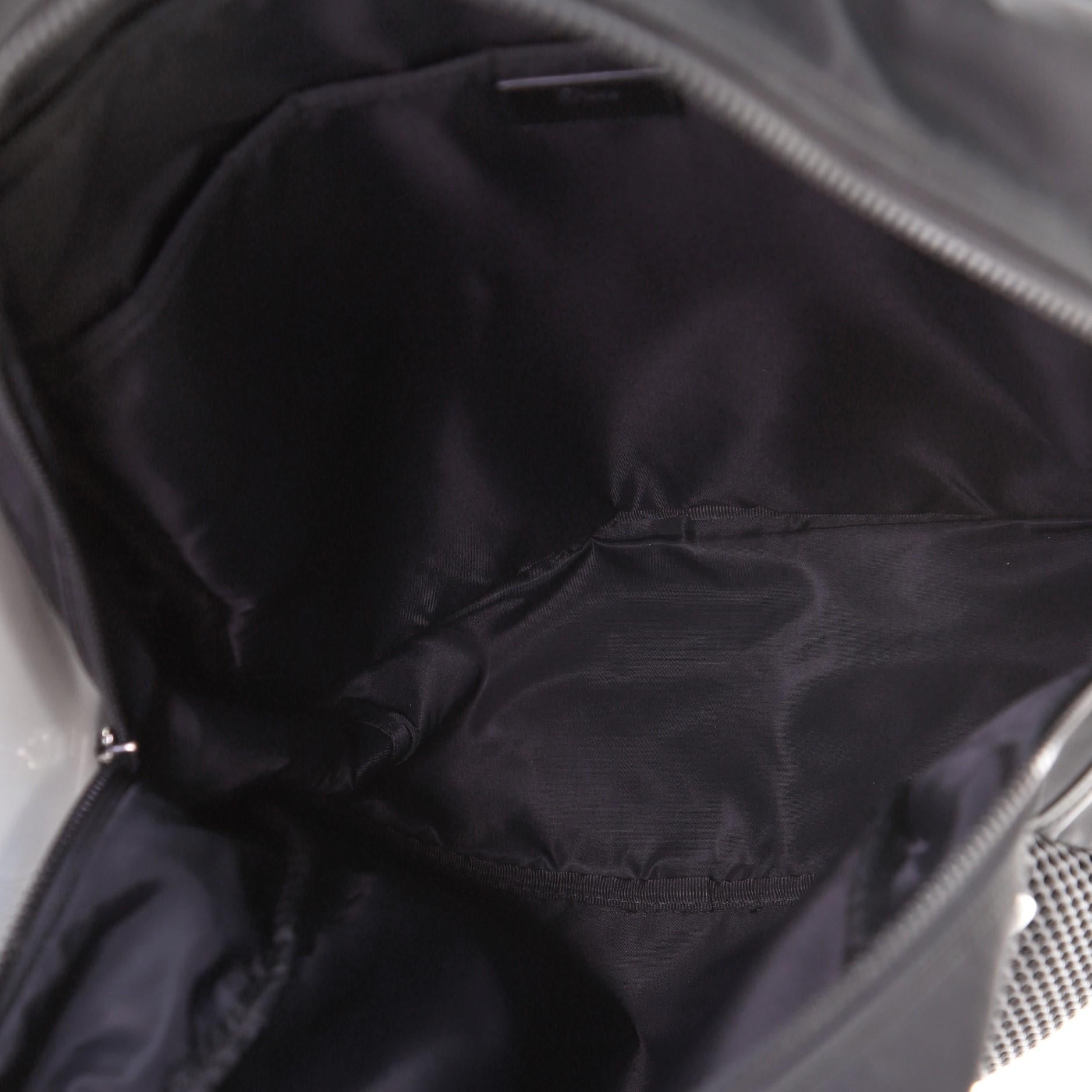 Women's or Men's Christian Dior Front Pocket Buckle Backpack Nylon with Mesh
