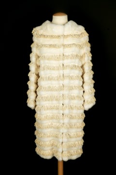 Christian Dior fur coat